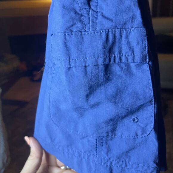 Columbia royal blue sport cargo shorts Sz M women - Picture 6 of 8